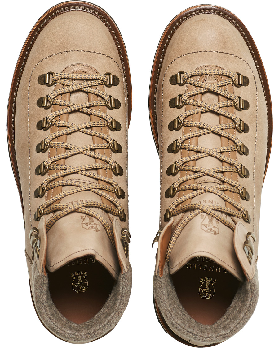 Herren | Brunello Cucinelli Hiking Boot Stone | Brunello Cucinelli | Hiking Boot Stone