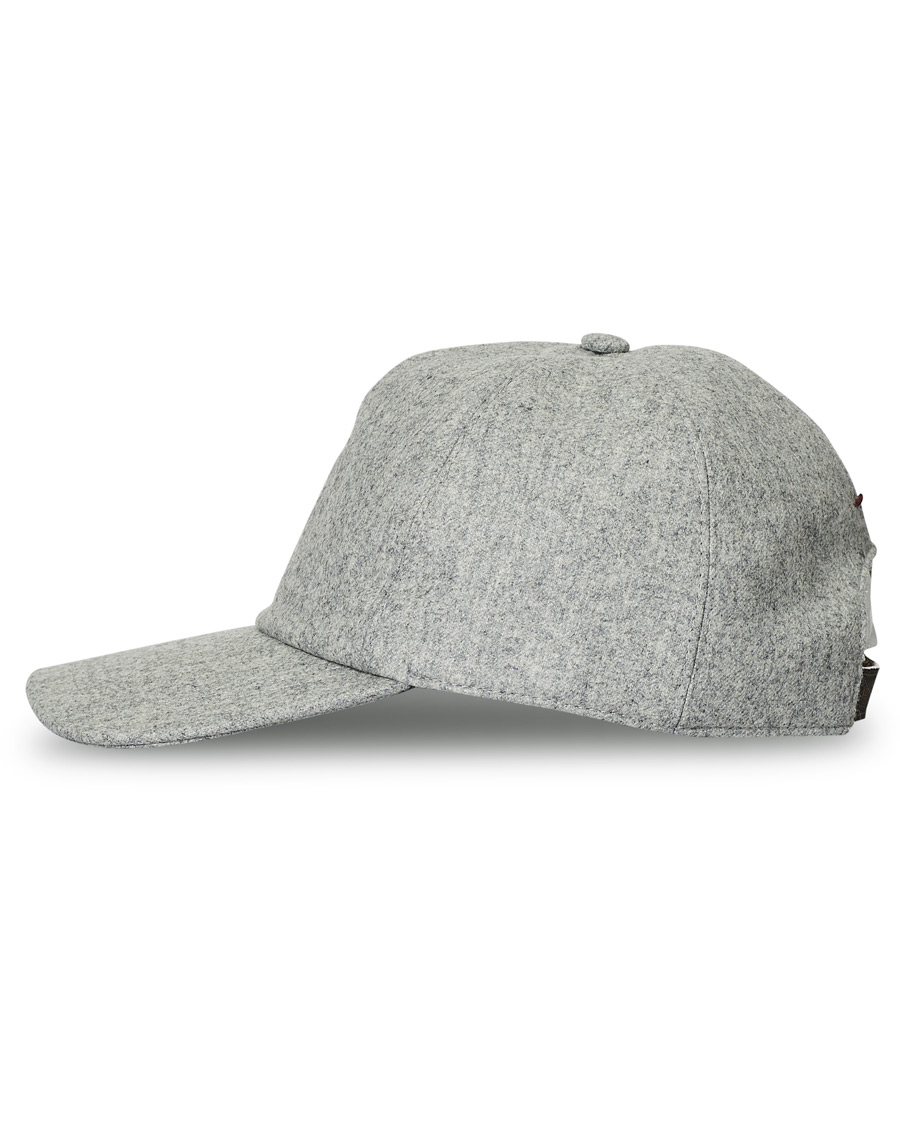 Herren | Brunello Cucinelli Baseball Cap Light Grey | Brunello Cucinelli | Baseball Cap Light Grey