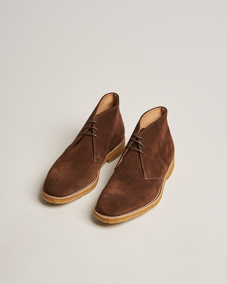 Herren | Loake 1880 | Loake 1880 | Rivington Suede Crepe Sole Chukka Brown