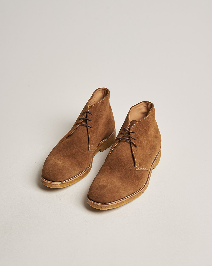 Herren |  | Loake 1880 | Rivington Suede Crepe Sole Chukka Tan