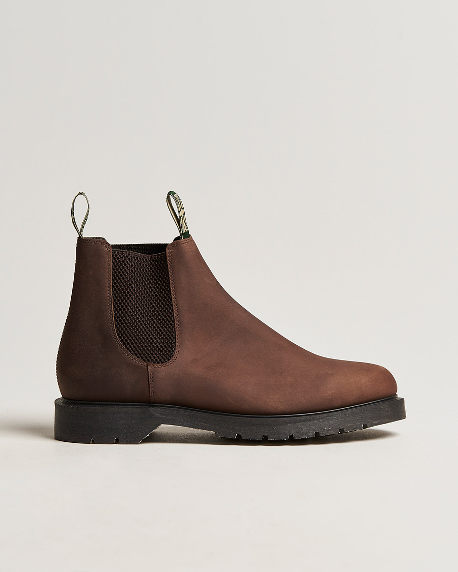 Herren | Boots | Loake Shoemakers | Loake 1880 Mccauley Heat Sealed Chelsea Brown Nubuck