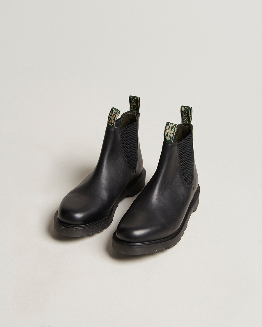 Herren |  | Loake Shoemakers | McCauley Heat Sealed Chelsea Black Leather