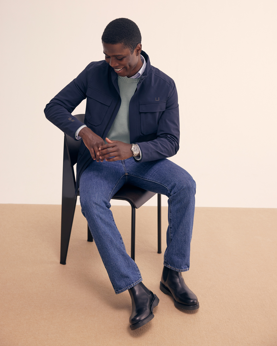 Herren | Boots | Loake Shoemakers | Loake 1880 Mccauley Heat Sealed Chelsea Black Leather