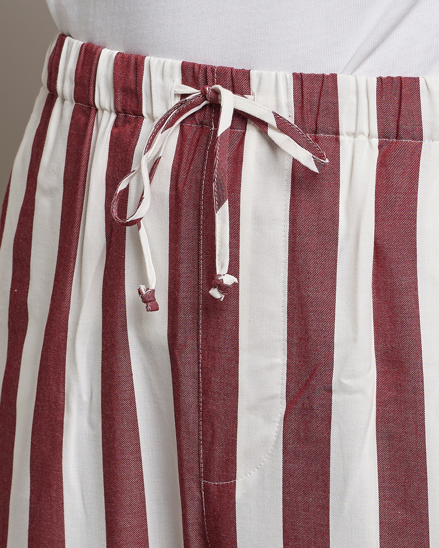 Herren | Schlafanzüge & Bademäntel | Nufferton | Uno Striped Pyjama Set Red/White