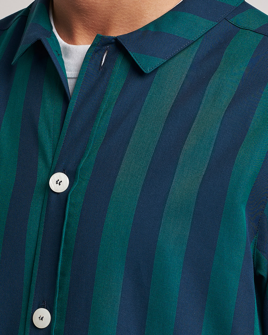 Herren | | Nufferton | Uno Striped Pyjama Set Blue/Green