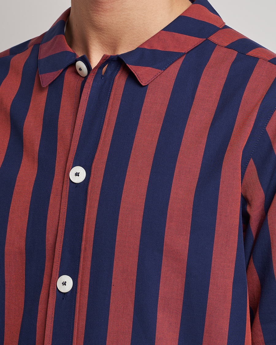 Herren | | Nufferton | Uno Striped Pyjama Set Blue/Red