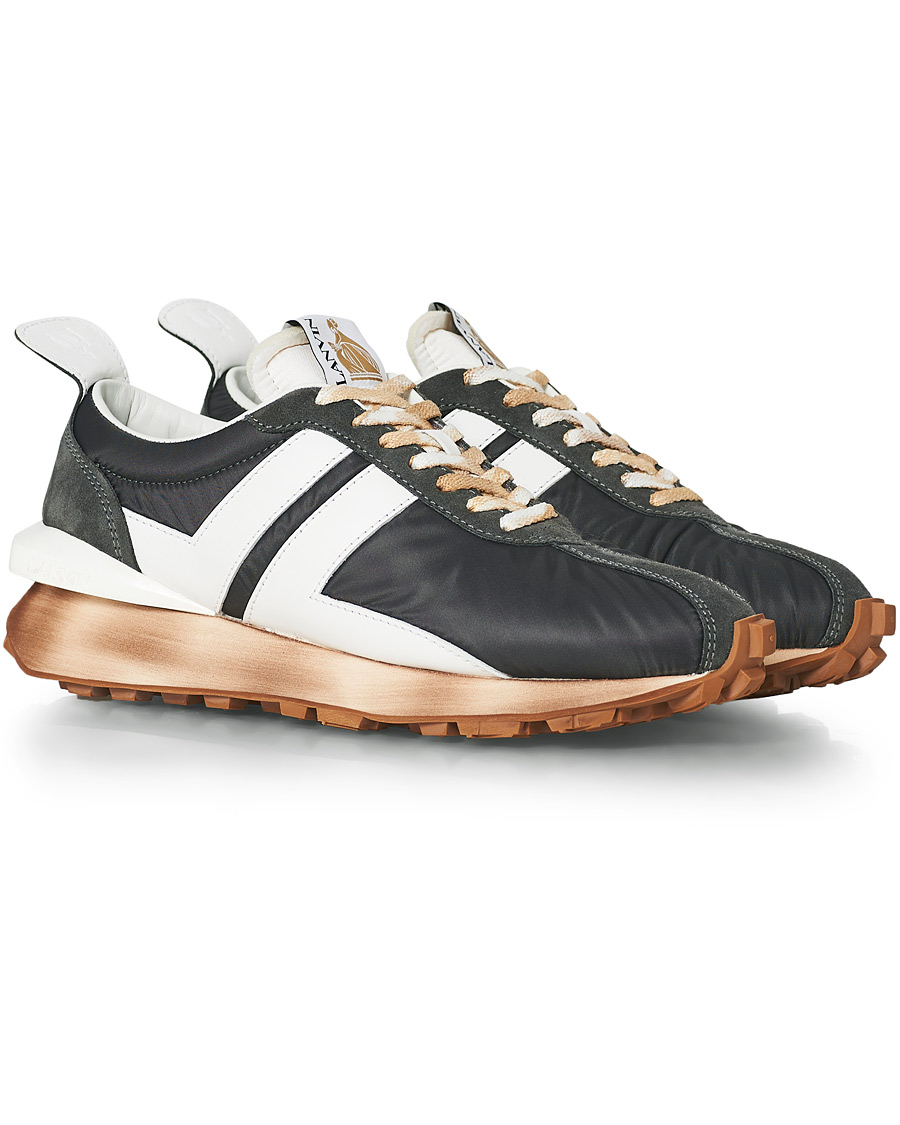 Lanvin runners best sale grey