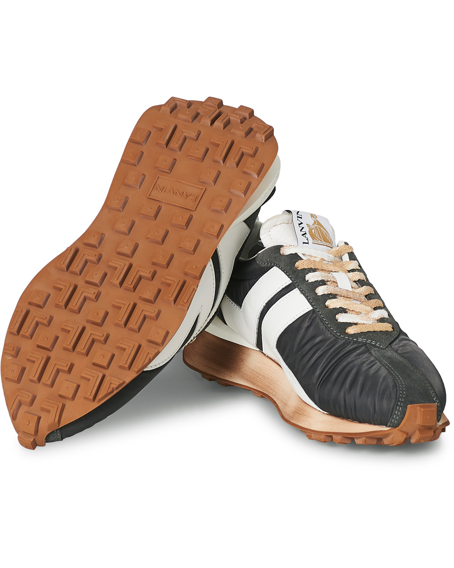 Herren | Lanvin Nylon Running Sneaker Grey | Lanvin | Nylon Running Sneaker Grey