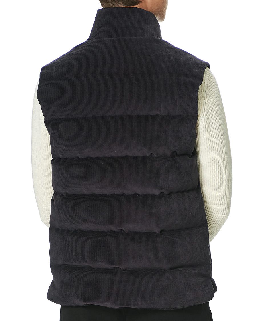 Herren | Jacken | Moncler | Tibb Corduroy Down Vest Navy