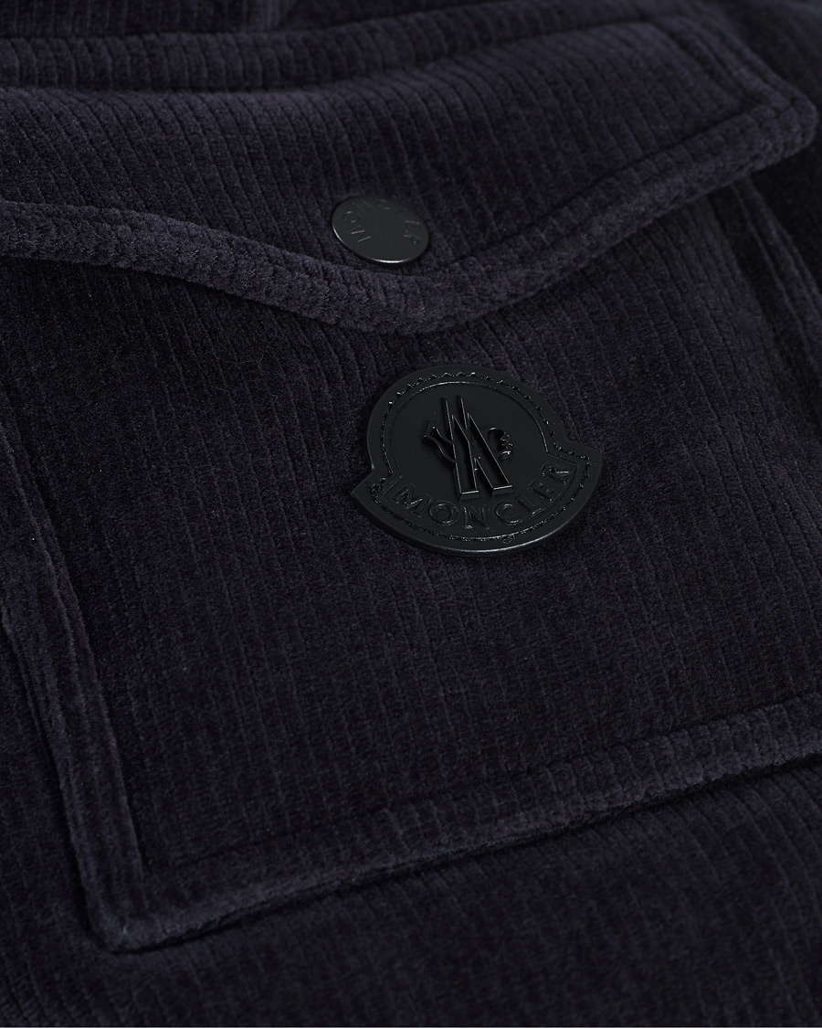 Herren | Jacken | Moncler | Maya Corduroy Down Jacket Navy