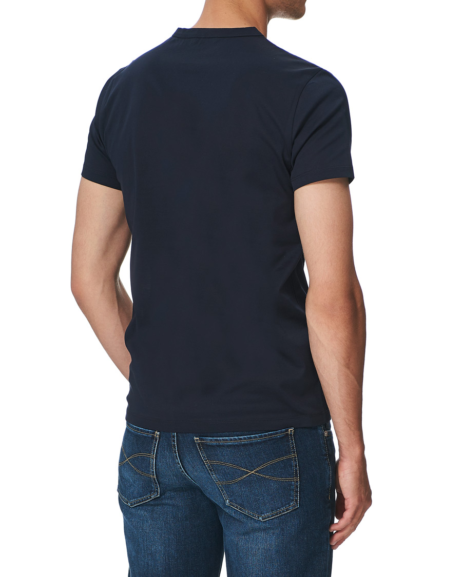Herren | T-Shirts | Moncler | Patch Logo Tee Navy