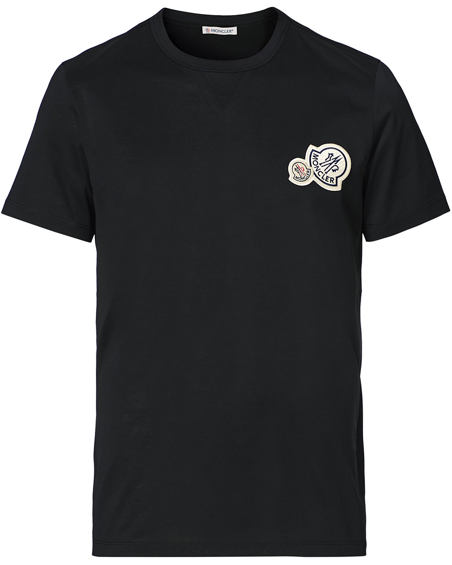 Herren | T-Shirts | Moncler | Patch Logo Tee Black