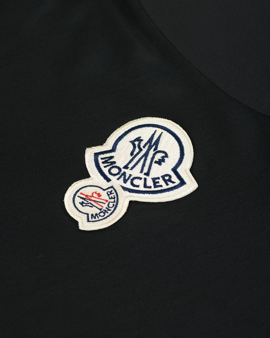Herren | T-Shirts | Moncler | Patch Logo Tee Black