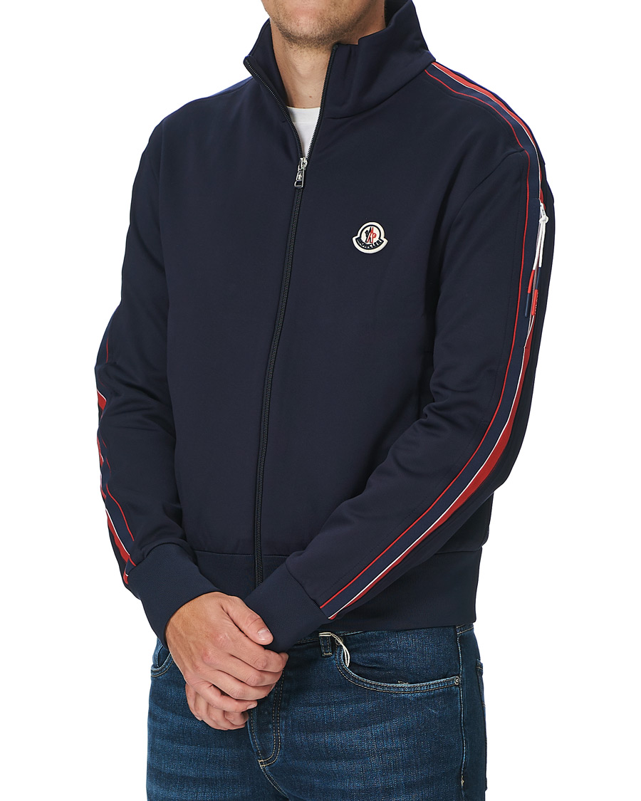 Herren | Pullover | Moncler | Full Zip Sweater Navy