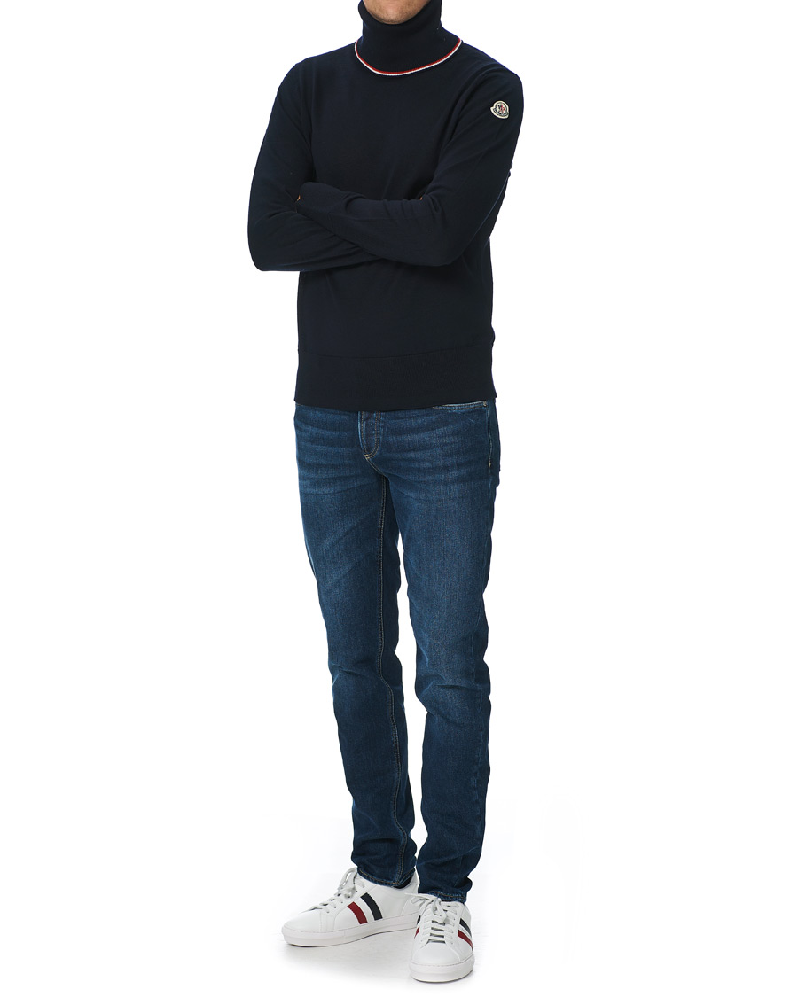 Herren | Pullover | Moncler | Wool Turtleneck Navy