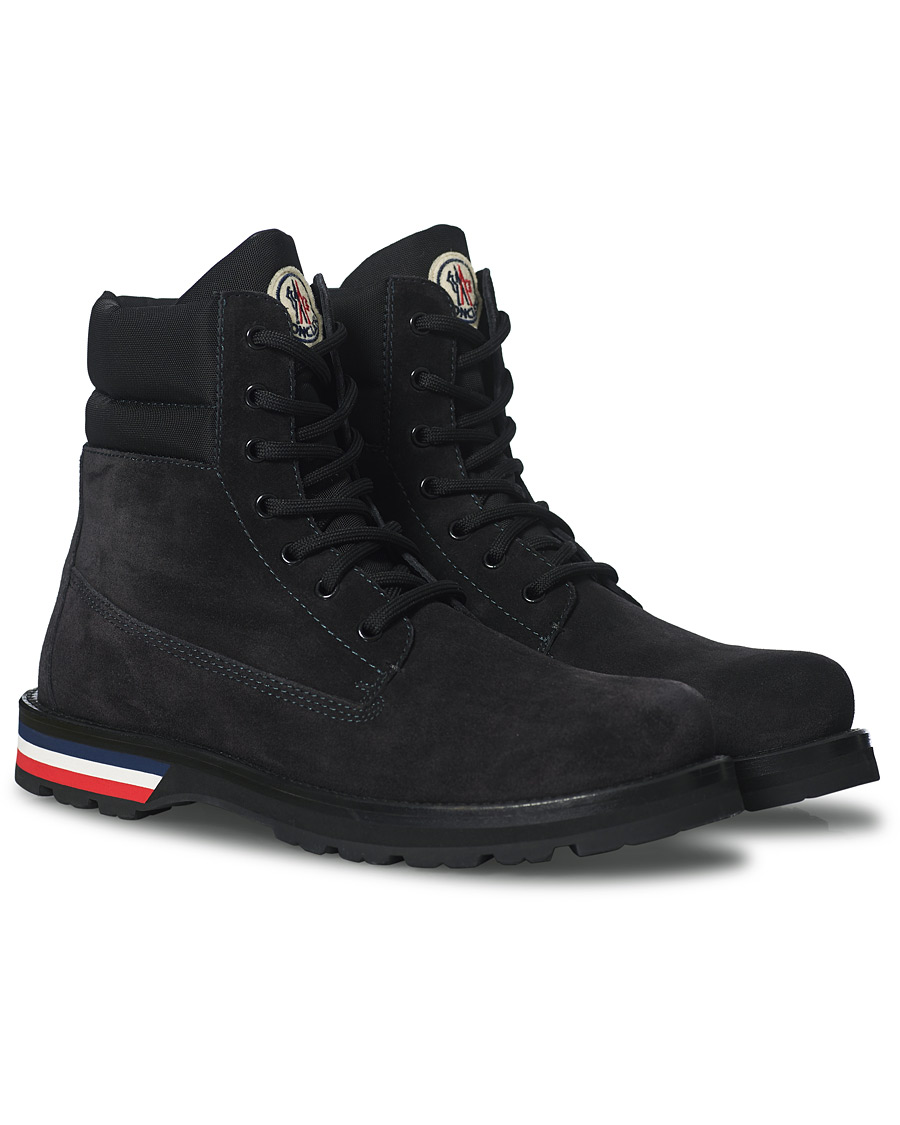 Herren | Moncler Vancouver Ankle Boots Black Suede | Moncler | Vancouver Ankle Boots Black Suede