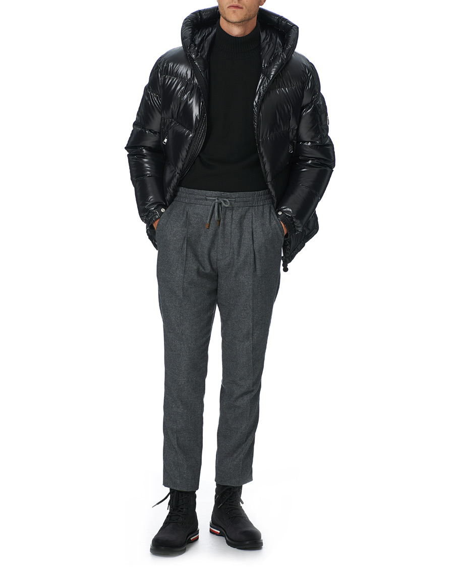Herren | Moncler Vancouver Ankle Boots Black Suede | Moncler | Vancouver Ankle Boots Black Suede
