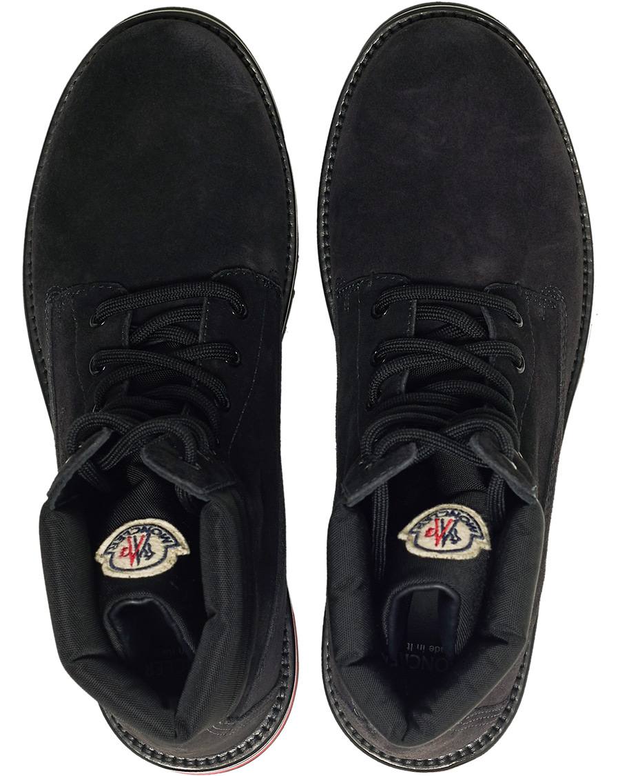 Herren | Moncler Vancouver Ankle Boots Black Suede | Moncler | Vancouver Ankle Boots Black Suede