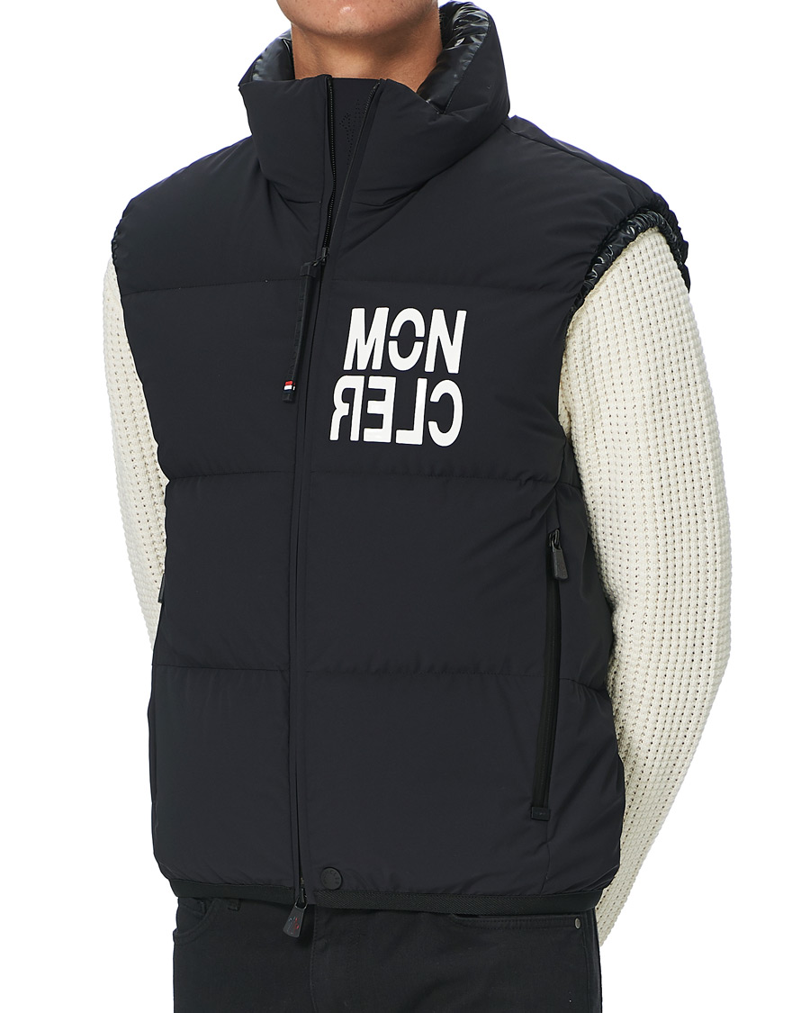 Herren | Jacken | Moncler Grenoble | Nantaux Tech Down Gilet Black