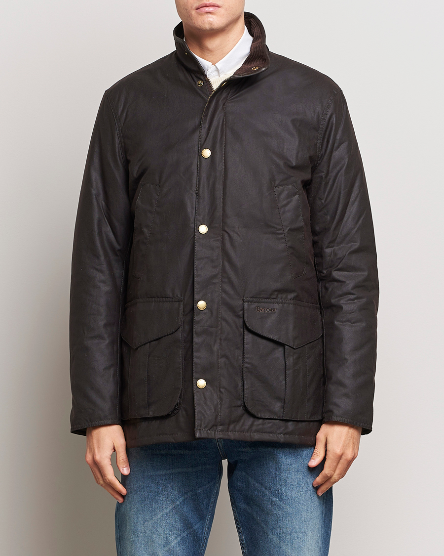 Herr | Barbour | Barbour Lifestyle | Hereford Wax Jacket Rustic