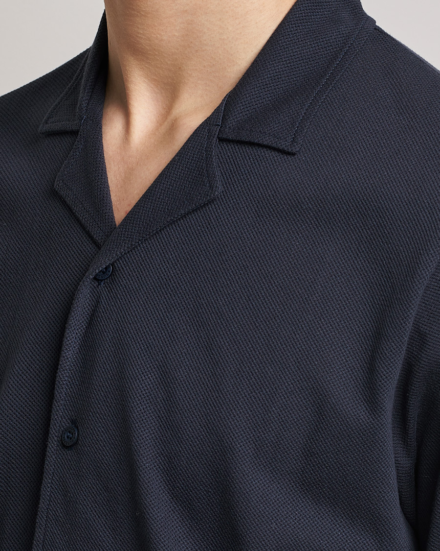 Herren | Hemden | Sunspel | Riviera Resort Shirt Navy