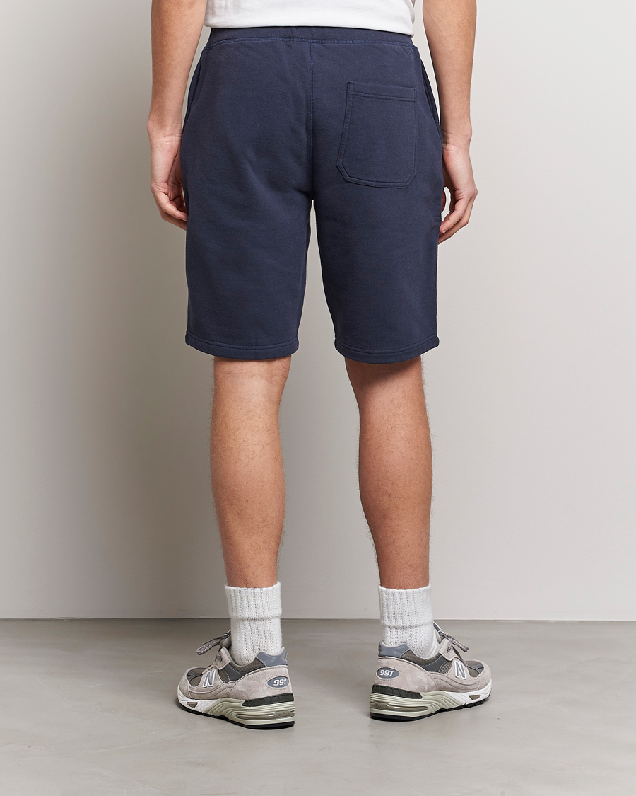 Herren | Shorts | Sunspel | Loopback Shorts Navy