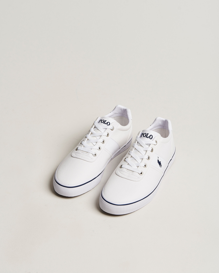Herren |  | Polo Ralph Lauren | Hanford Canvas Sneaker Pure White
