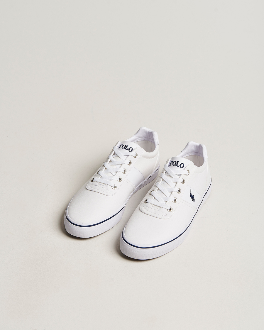 Herren | Ralph Lauren Holiday Gifting | Polo Ralph Lauren | Hanford Canvas Sneaker White/Navy