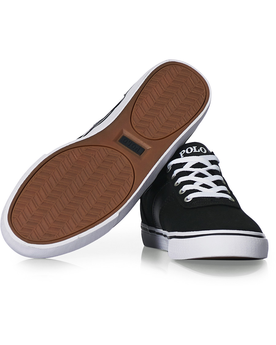 Herren | Polo Ralph Lauren Hanford Canvas Sneaker Black | Polo Ralph Lauren | Hanford Canvas Sneaker Black