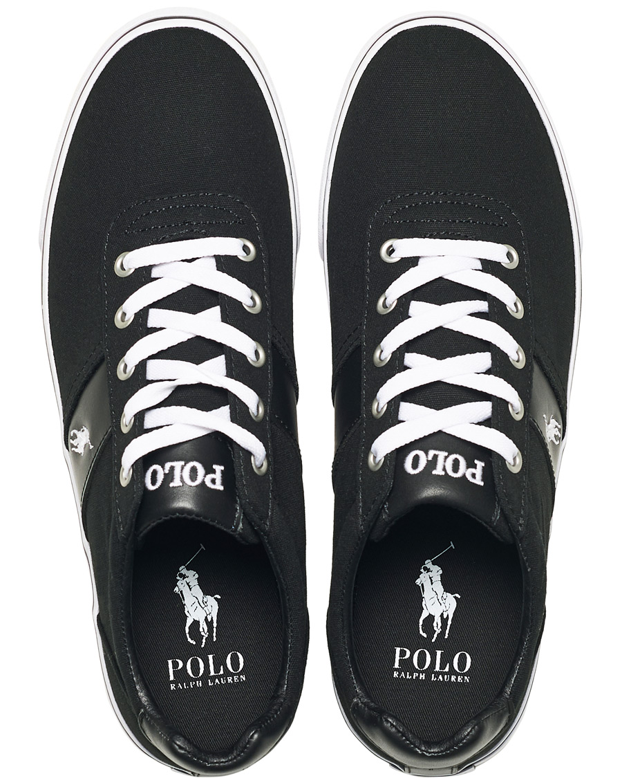 Herren | Polo Ralph Lauren Hanford Canvas Sneaker Black | Polo Ralph Lauren | Hanford Canvas Sneaker Black