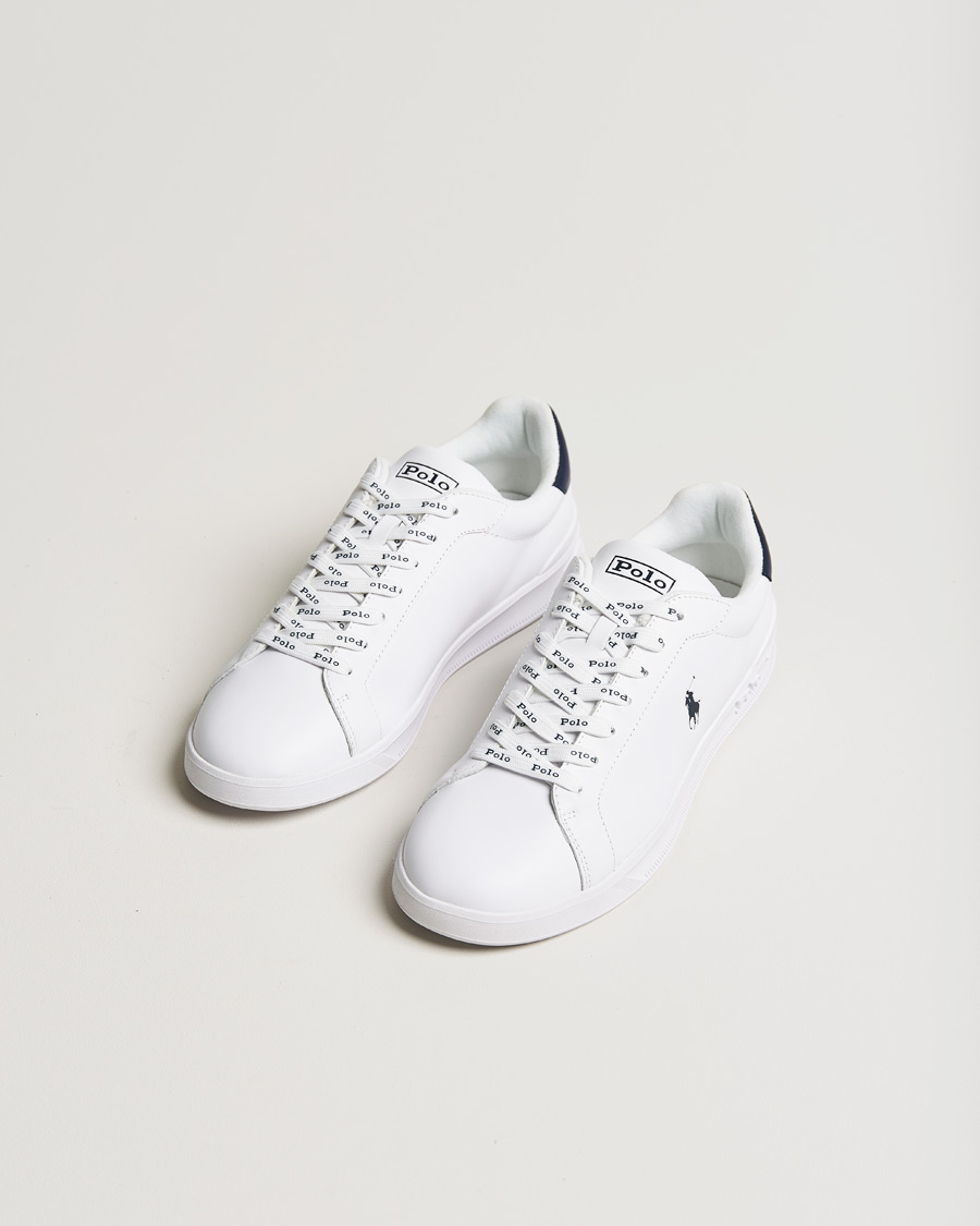 Herren |  | Polo Ralph Lauren | Heritage Court Sneaker White/Newport Navy