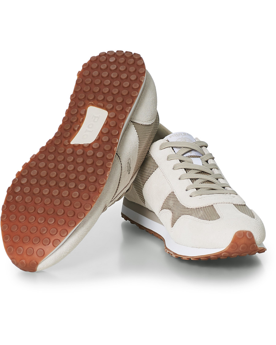 Herren | Polo Ralph Lauren Train 85 Running Sneaker Dove Grey | Polo Ralph Lauren | Train 85 Running Sneaker Dove Grey