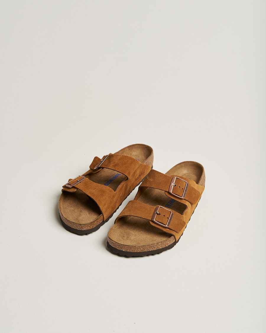 Men |  | BIRKENSTOCK | Arizona Soft Footbed Mink Suede