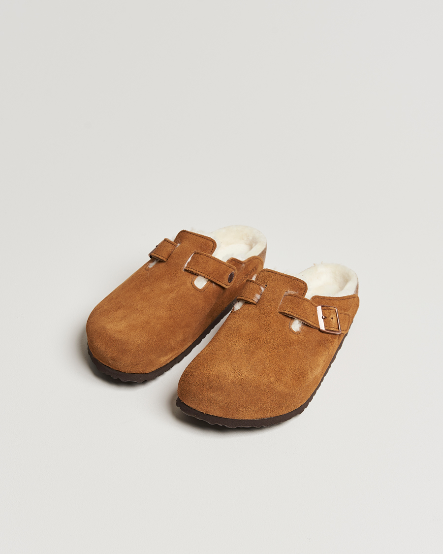 Herr | BIRKENSTOCK | BIRKENSTOCK | Boston Shearling Mink Suede