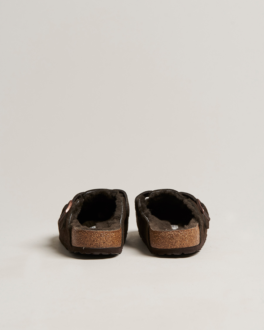 Herren | BIRKENSTOCK Boston Shearling Mocca Suede 40 | BIRKENSTOCK | Boston Shearling Mocca Suede 40