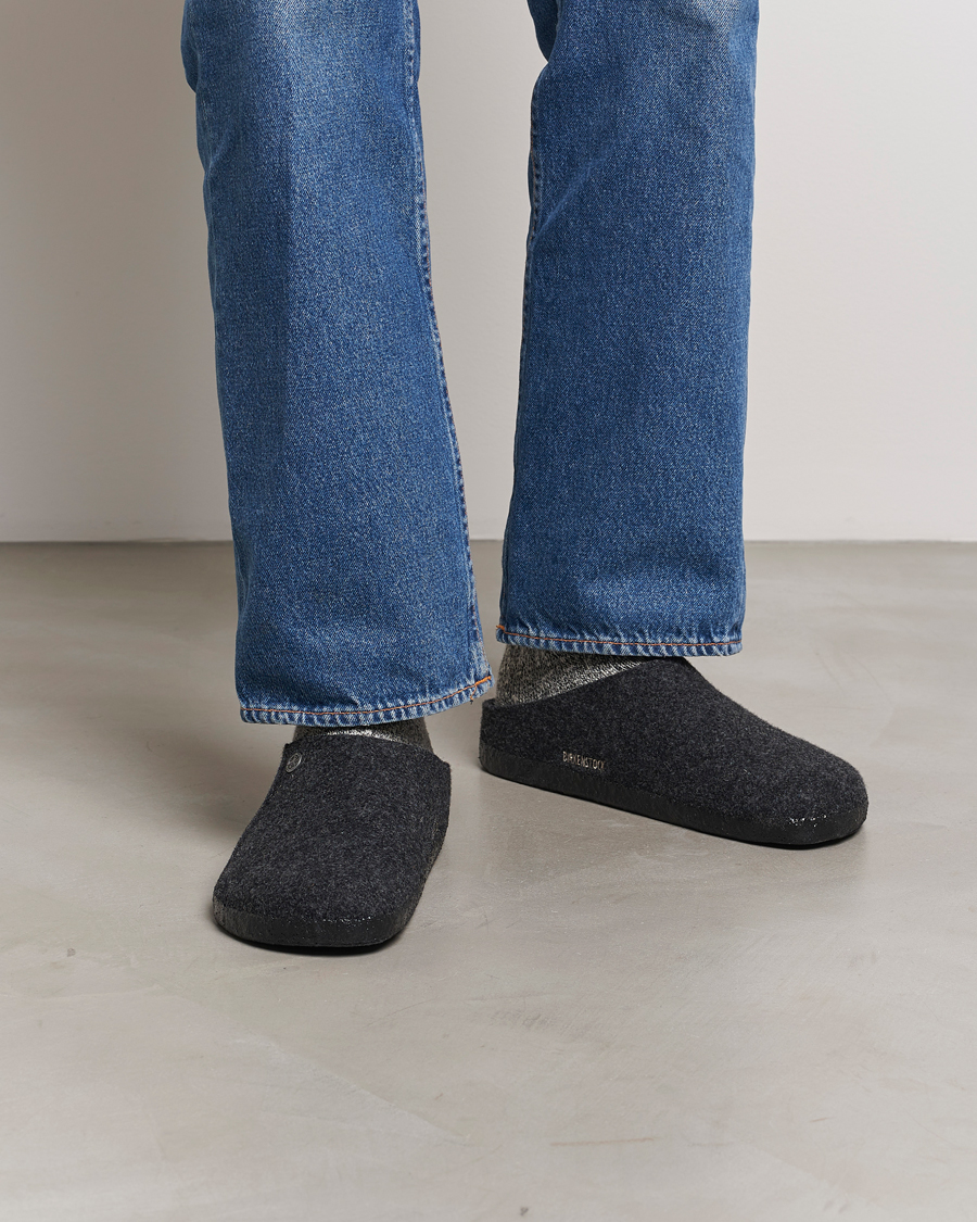 Herren | Sandalen & Pantoletten | BIRKENSTOCK | Zermatt Wool Felt Anthracite