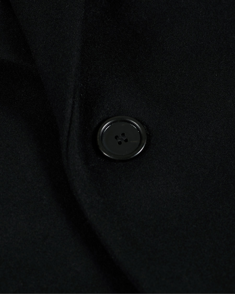 Herren | Jacken | Filippa K | Rhine Recycled Melton Wool Coat Black
