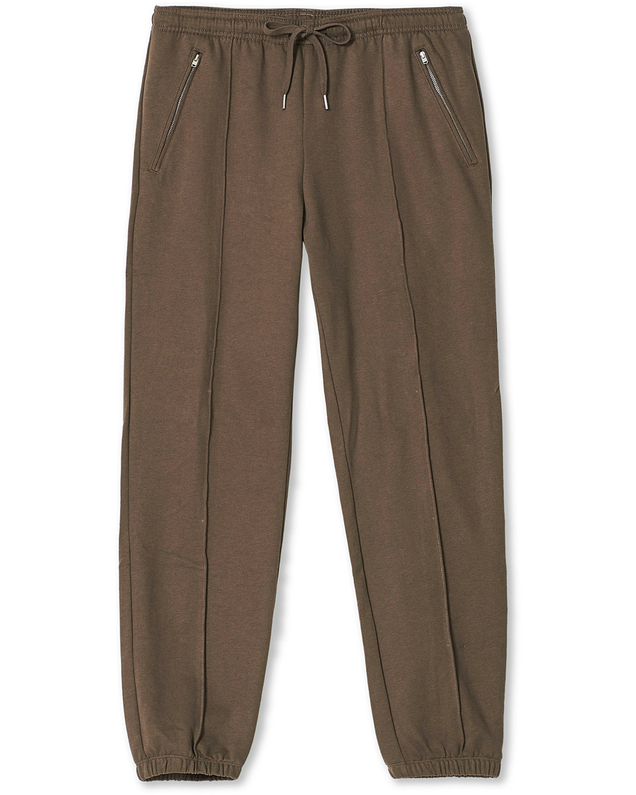Herren | Hosen | Filippa K | Organic Cotton Jersey Track Pants Dark Taupe