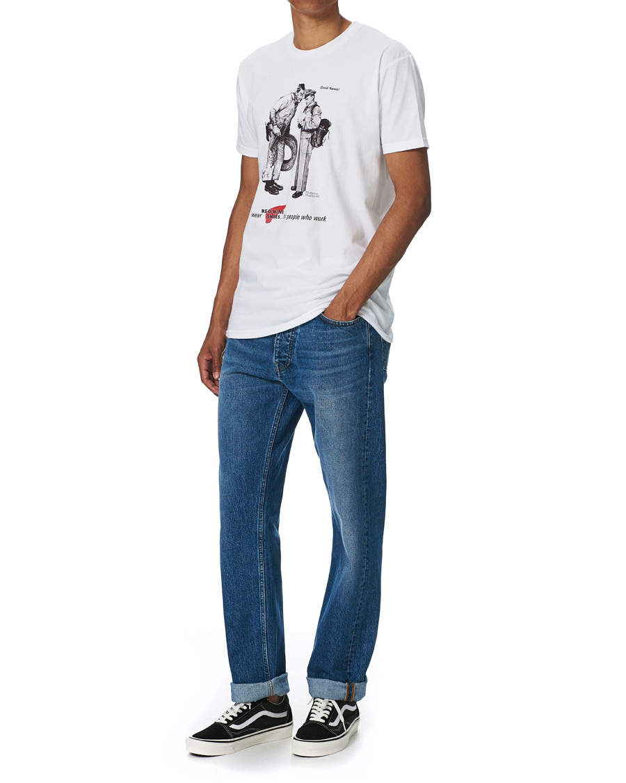 Herren | T-Shirts | Red Wing Shoes | Norman Rockwell Archive A D T-shirt White