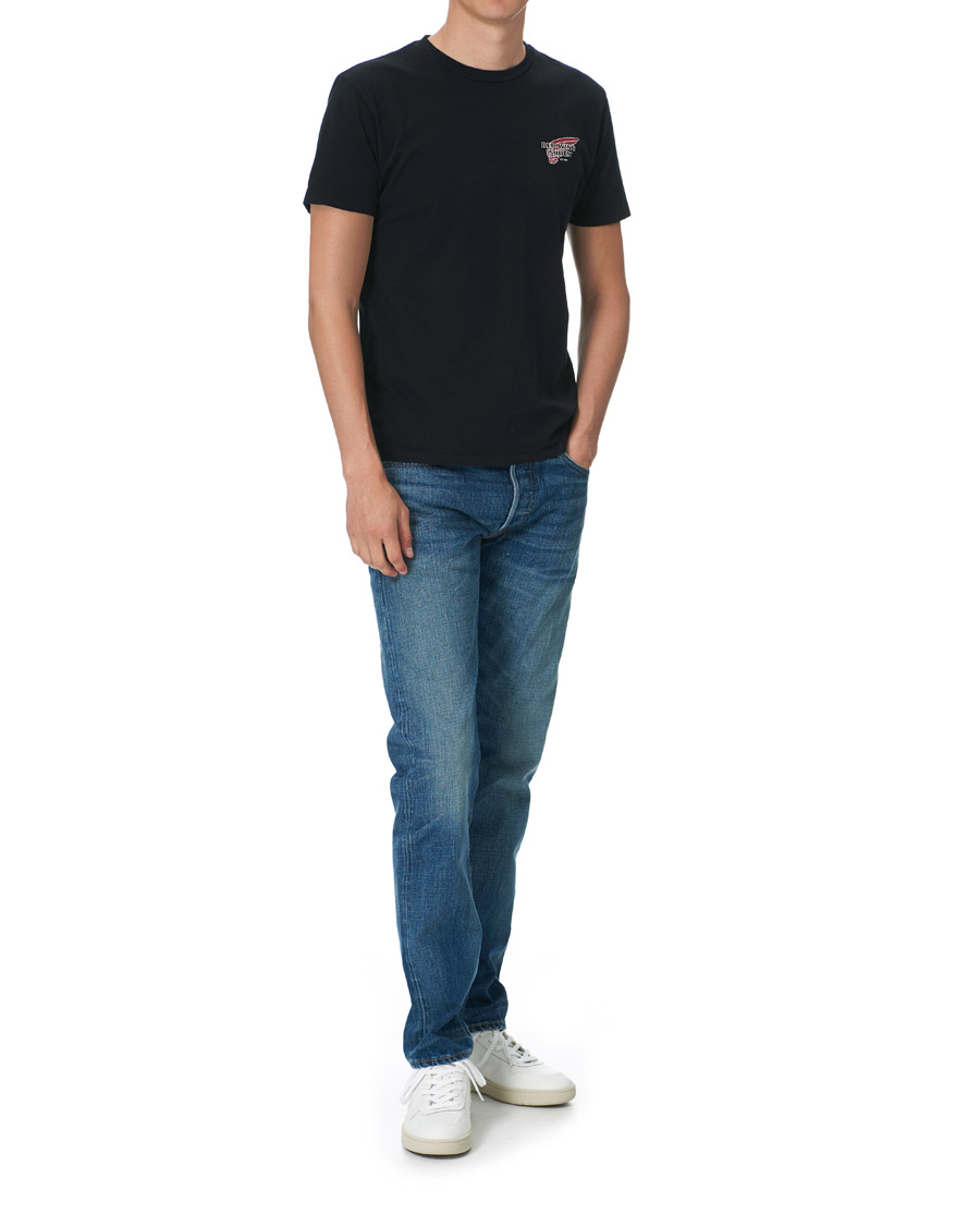 Herren | T-Shirts | Red Wing Shoes | Logo T-shirt Black