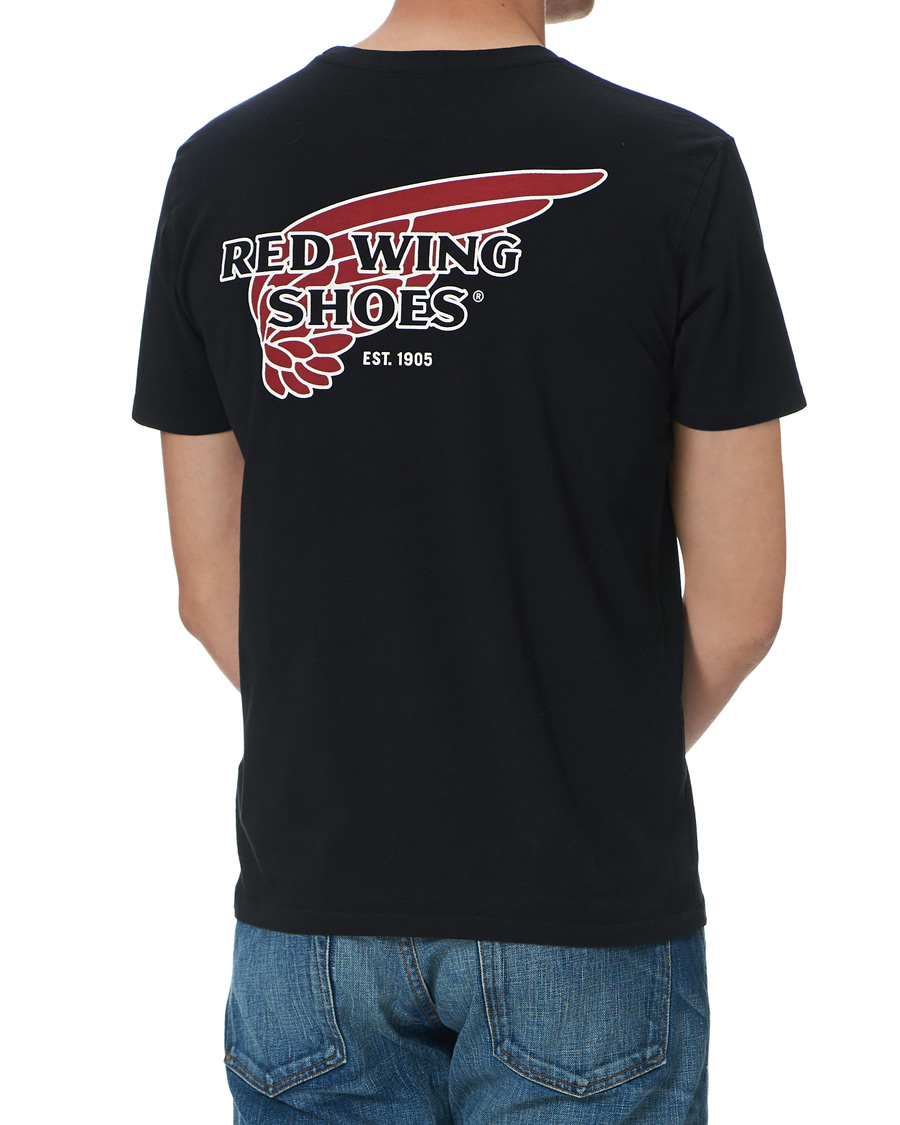 Herren | T-Shirts | Red Wing Shoes | Logo T-shirt Black