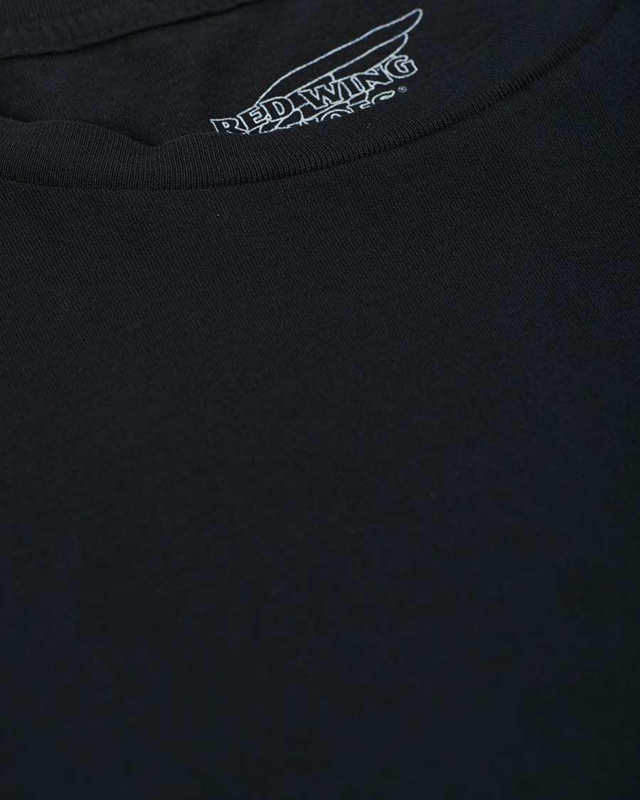 Herren | T-Shirts | Red Wing Shoes | Logo T-shirt Black