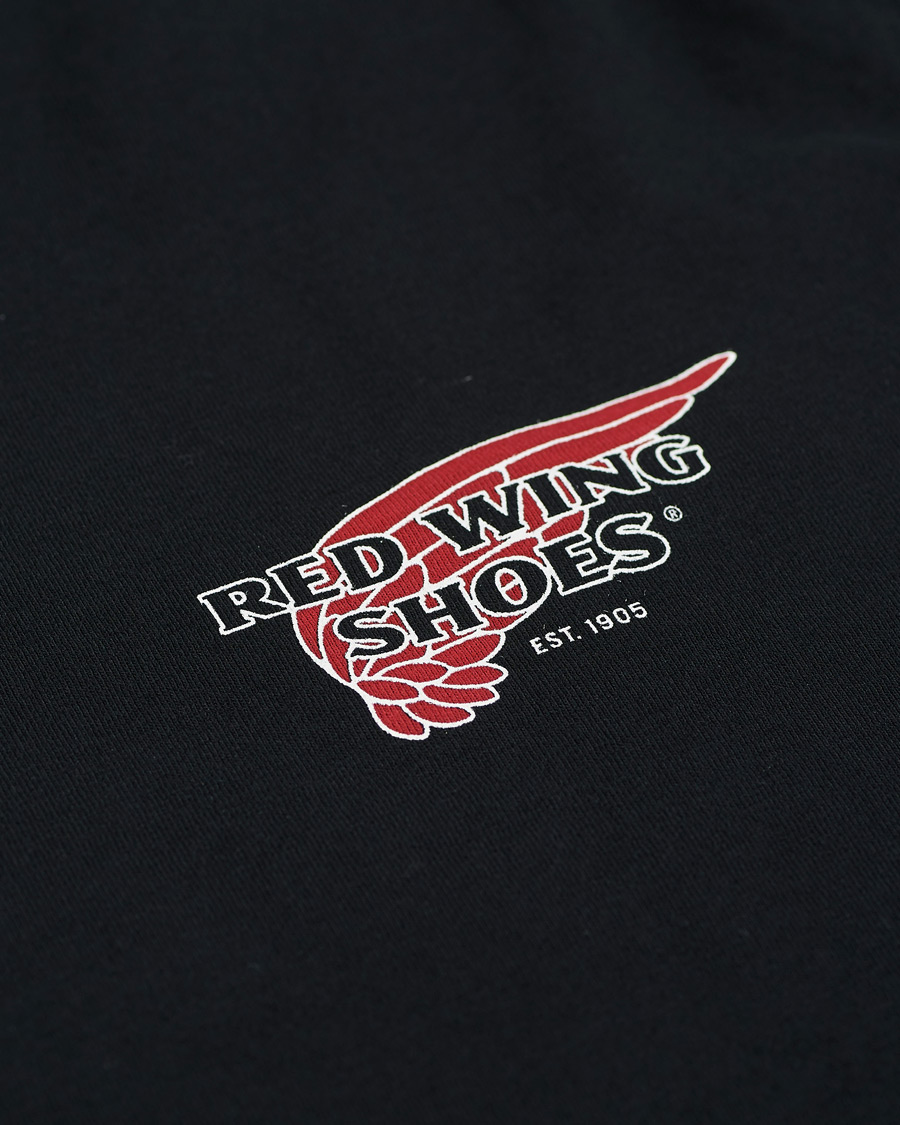 Herren | T-Shirts | Red Wing Shoes | Logo T-shirt Black