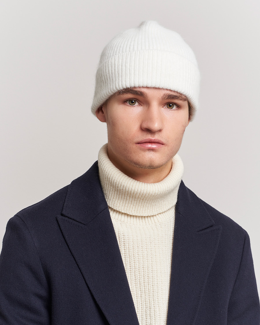 Herren |  | Le Bonnet | Lambswool/Caregora Beanie Snow