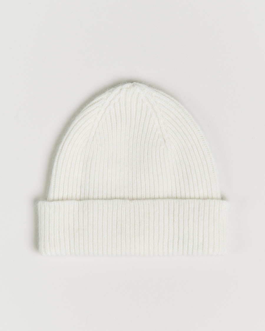 Herren | Mützen | Le Bonnet | Lambswool/Caregora Beanie Snow