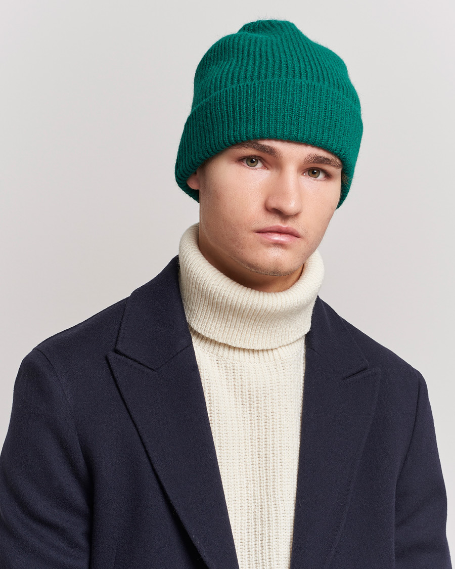Herren | Le Bonnet Lambswool/Caregora Beanie Pine | Le Bonnet | Lambswool/Caregora Beanie Pine