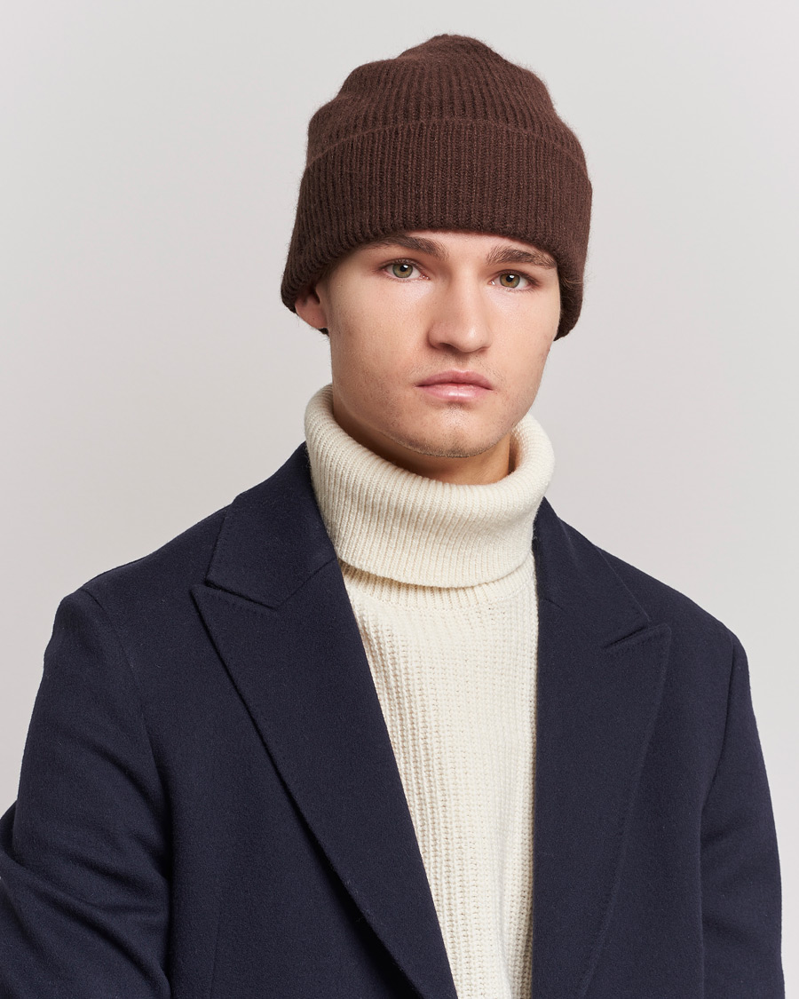 Men |  | Le Bonnet | Lambswool/Caregora Beanie Gingerbread