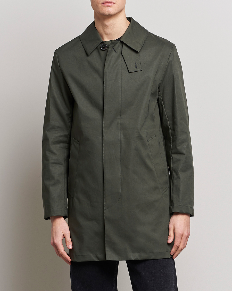 Herr |  | Mackintosh | Cambridge Car Coat Bottle Green