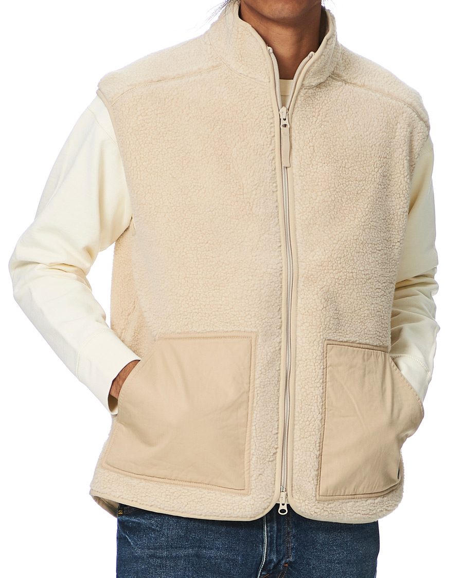 Herren | Pullover | Samsøe Samsøe | Samsøe & Samsøe Tim Fleece Vest Brown Rice