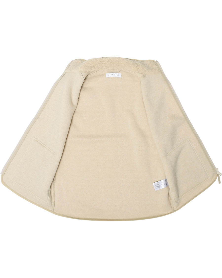 Herren | Pullover | Samsøe Samsøe | Samsøe & Samsøe Tim Fleece Vest Brown Rice